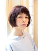 ナチュラルなふんわりショートボブ