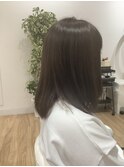 モスグレージュ/透明感/トリートメント
