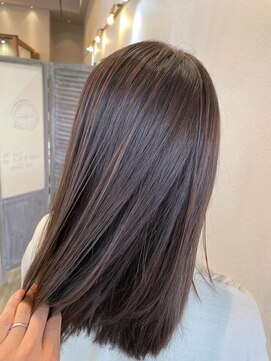 フラッグ ヘアー 天神西通り店(Flag HAIR) 酸性ストレート髪質改善☆イルミナカラーハイライト