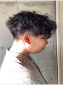 スパイラルパーマ