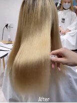 ガーデンエス 緑井店(GARDEN es) [美髪] ブリーチしてても髪質改善でストレート！
