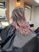 サニー 渋谷(SUNNY) バレイヤージュ、ココアベージュ、ハイライト、グレージュカラー