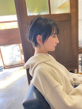 トト 船橋店(toto.) 黒髪/グレーベージュ/レイヤーロング/前髪パーマ[西船橋/津田沼]