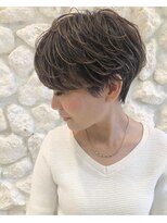 モアナバイヘッドライト 曽根店(Moana by HEADLIGHT)&nbsp;Moana【豊中曽根】#小顔ショート#ハイライト#大人かわいい