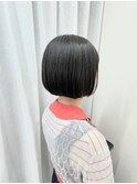 軽やかミニマムボブ♪ ボブ/切りっぱなしボブ/ラインボブ/池袋