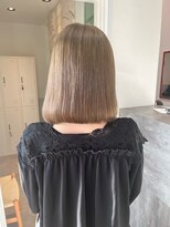 タップ(TAP)&nbsp;金沢美容室　TAP タップ　ミルクティーベージュカラー