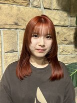 ゼスト 吉祥寺店(ZEST) オレンジカラー/レイヤーカット/イメチェン/吉祥寺yuna