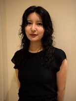 ネロ ヘアサロン ネイビー 渋谷(NERO HAIRSALON NAVY)&nbsp;【田中春佳】レイヤーカット　×  ニュアンスパーマ