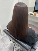 ネオメテオストレートツヤサラロングレイヤースタイル