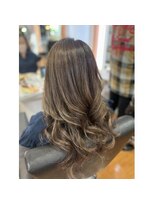 ヘアー ロゼッタ ギンザ(Hair rosetta GINZA) ハイライトカラー　ロング