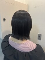 キャンバス バイ ネオリーブ 横浜西口(Canvas by neo.)&nbsp;切りっぱなしボブ　丸くないボブ