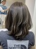 【脱白髪染めハイライト】☆ハイライト＋明るい白髪染め＋カット☆18000円