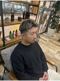 ホワイトメッシュ×スパイキーショート