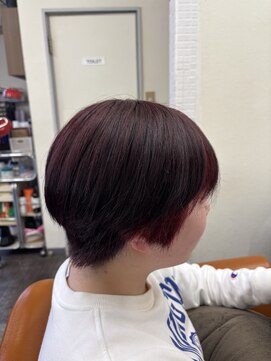 ルナ 深沢店(LUNA) 黒髪でもできるレッドカラー☆