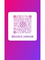 ヴォーレヴ(BEAUreve)&nbsp;インスタアカウントになります。Instagram @beaureve_kawasumi
