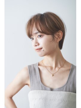 キュー 銀座(cue) 耳掛けマッシュショート