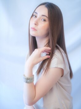 フェイス 札幌麻生店(face)の写真/【麻生】お悩み解消《酸性ストレート+カット+Tr18000円》柔らかでナチュラルな質感に♪