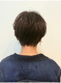品よくまとまる大人のナチュラルショート