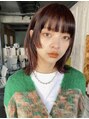 ノラ ウメダ(NORA UMEDA) 顔周りの姫カットも◎くせ毛さんは顔周りだけストパーもオススメ