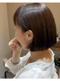 40代ミニボブ