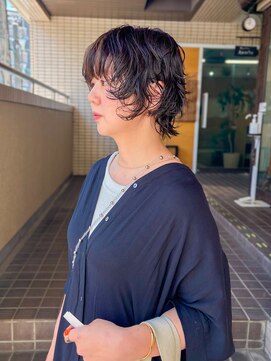 サロン シー(salon sea) salon sea とわ　ショートウルフパーマ