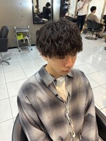 アイズ 海老名(AIZU) ツイストスパイラルパーマ ツイストパーマ メンズパーマ 眉毛