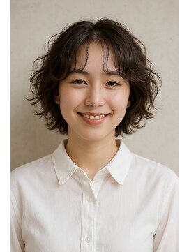 バイエイト(X８) ボーイッシュショートパーマ