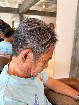 ラウレア(LAULEA) メンズ白髪生かし