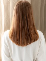 モッズヘア 上尾西口店(mod's hair) 前髪パーマ艶感ハイトーンカラーコーラルオレンジY上尾20代30代