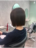 韓国ボブ/タッセルボブ/千葉駅/顔周りカット【白井愛海】