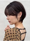 ショート/ボブ/髪質改善/脱白髪染め/白髪ぼかしハイライト