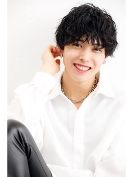 ヴェイン 渋谷(vain) 清潔感ナチュラルパーマ束感トレンドツイストパーマk