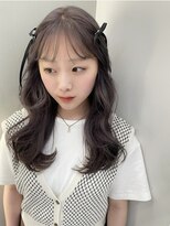 ソル 栄矢場町(SOL)&nbsp;ねじりハーフツイン/グレーブラウン/グレージュカラー