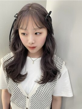 ソル 栄矢場町(SOL) ねじりハーフツイン/グレーブラウン/グレージュカラー