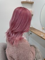 シアアルン 新小岩店(SHEER alun) ◆さくらピンクとセミロングの相性って【新小岩】