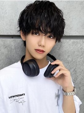 AI TOKYO+Sea MEN'S横浜 MEN'Sパーマ/MEN'Sカット【アイトーキョープラスシーメンズ】 ニュアンスパーマ/波巻きツイストスパイラル/メンズカット[横浜]