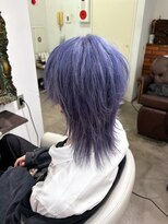 ルネラトーキョー(RUNERA TOKYO) ウルフカット パープル ヴァイオレット