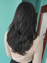 モルト 麻生(molt)&nbsp;韓国風 ハイレイヤーカット　Cカールパーマ  スモーキーブラウン