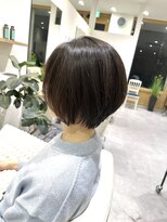 ブランシュ 南行徳店(BLANCHE) イメチェン/ニュアンスパーマ/ショートボブ/クールショート/前髪