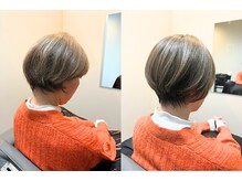 得意技術１　大人ショートカット