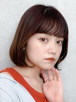ロンド ロワール 門前仲町(Lond Loire)&nbsp;髪質改善ボブ縮毛矯正ミディアムレイヤー似合わせカット門前仲町