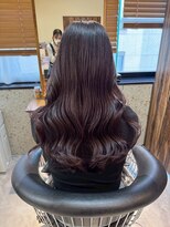 ヘアリゾート粋 トゥジュ 池袋東口店(tujuh)&nbsp;ココアブラウン/透明感カラー/レイヤーロング