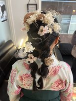 ヘアサロン ユニティ(Hair Salon Unity) 編み下ろしアレンジ