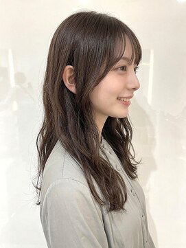 カバーヘア 上尾西口店(COVER HAIR) ゆるウェーブ/デジタルパーマ/オリーブグレーブリーチなしp上尾