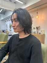パーキング 心斎橋(PARKiiiNG)&nbsp;ニュアンスパーマ/ニュアンスウルフ/ダウンバング/メンズヘア