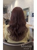 ブリーチなしダブルカラーでダメージレスに可愛く色味を！