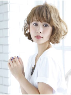 シャンプー 本庄店(SHAMPOO) カジュアルウェーブボブ