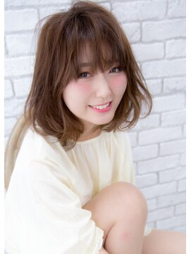 ヘアーグラン(Hair Gran.) 夏のゆるふわボブ