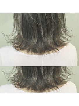 アライブ ハラジュク(ALIVE harajuku) 【ALIVE原宿】ボブはハイライトでラベンダーグレージュ★