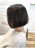 Coast.前下がりボブ×ハイライト×ノームコア